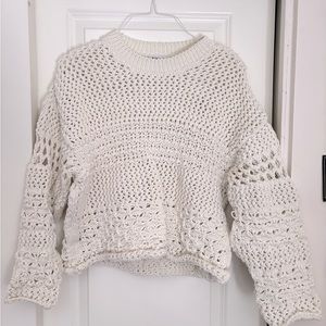 ZARA knit sweater 🤍